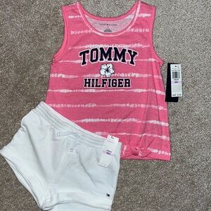 NWT Tommy Hilfiger girls 2 piece set size 6